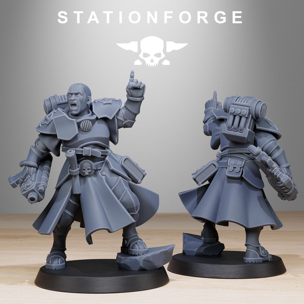 Vodalites Brotherhood from StationForge/10 Miniatures +Gratis Bases
