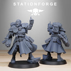 Vodalites Brotherhood from StationForge/10 Miniatures +Gratis Bases