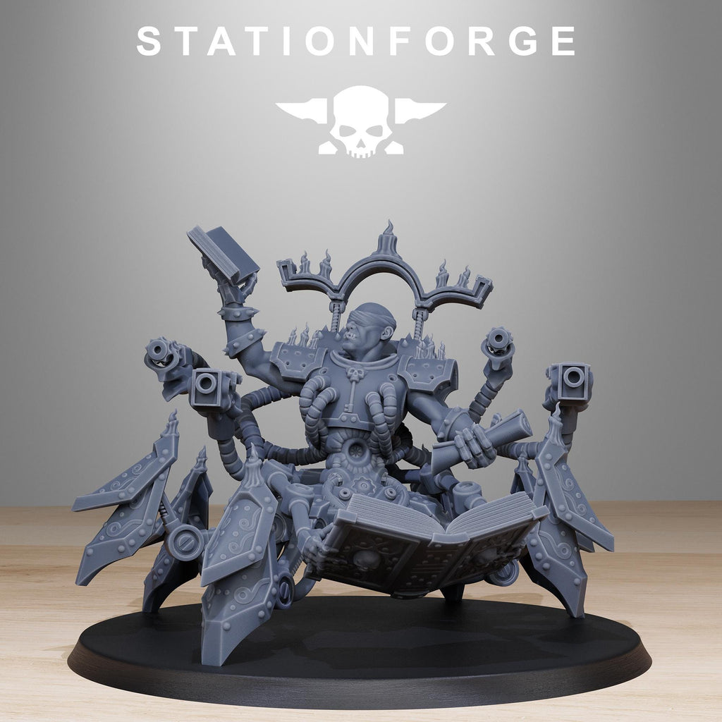 Scavenger Librarian from StationForge/ Miniature +Gratis Base