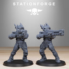 Tarion Assault Squad from StationForge/10 Miniatures +Gratis Bases