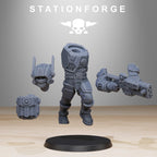 Tarion Assault Squad from StationForge/10 Miniatures +Gratis Bases