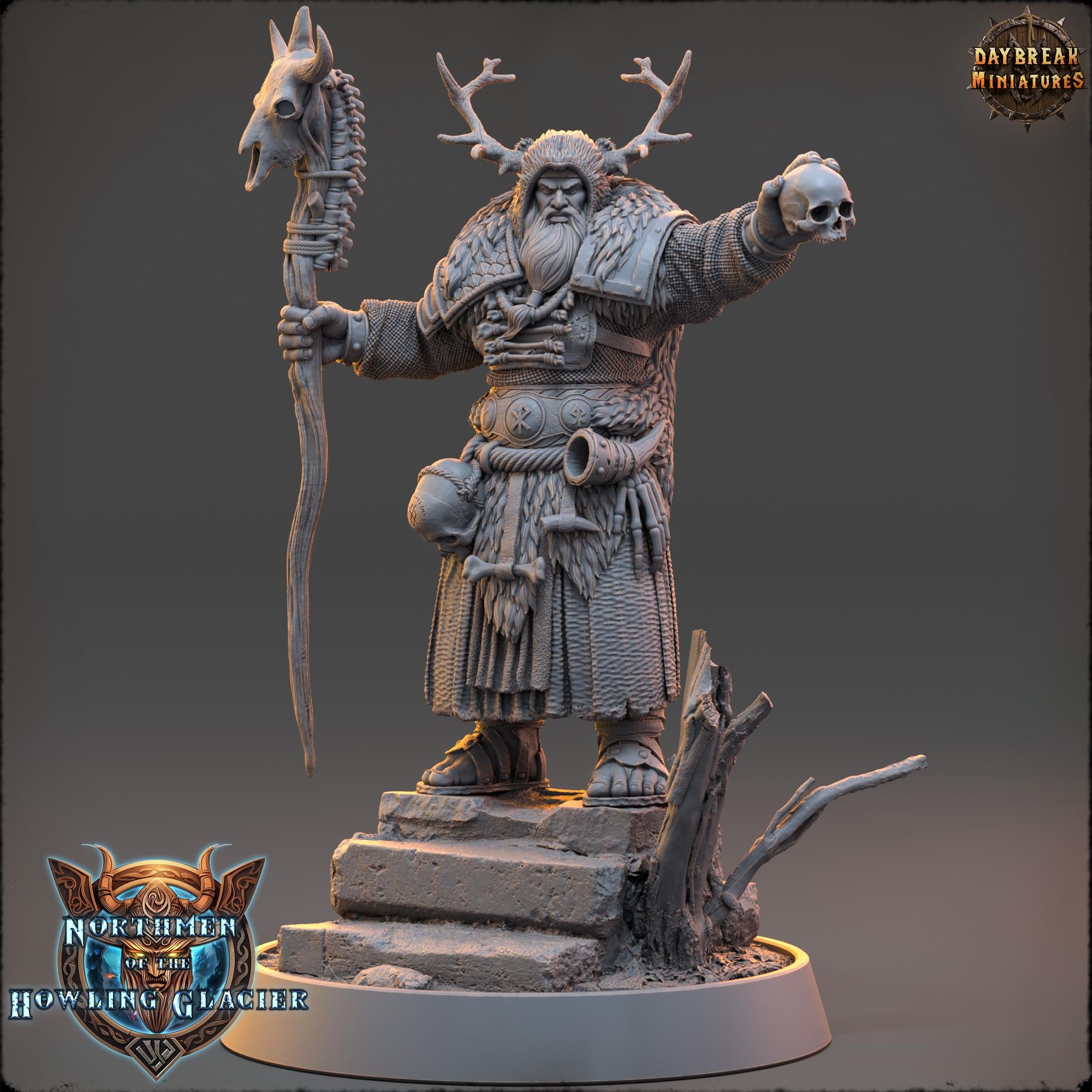 Lokur of the Dead from Daybreak Miniatures/Wargame Miniature+ Base