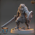 Magnar Runeblade from Daybreak Miniatures/Wargame Miniature+ Base