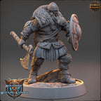 Einar Bloodaxe from Daybreak Miniatures/Wargame Miniature+ Base