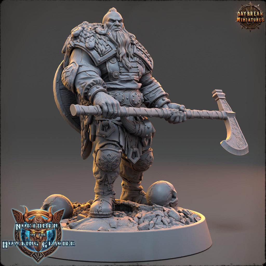 Erik the Great from Daybreak Miniatures/Wargame Miniature+ Base