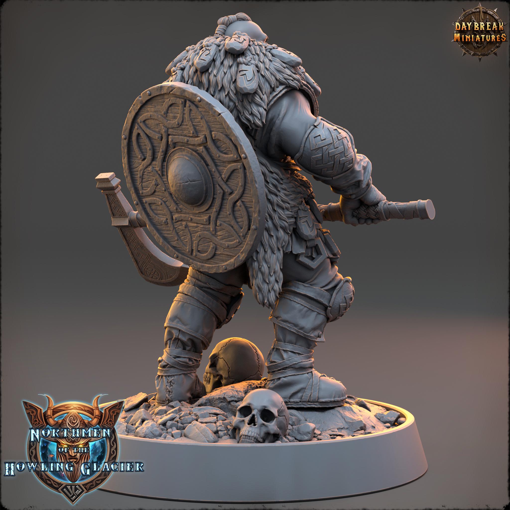 Erik the Great from Daybreak Miniatures/Wargame Miniature+ Base