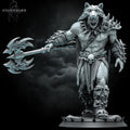 Ushnar, The Ruthless from Stormborn Collectibles, Wargame Miniature+ Gratis Base