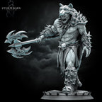 Ushnar, The Ruthless from Stormborn Collectibles, Wargame Miniature+ Gratis Base