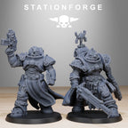 Socratis Militants from StationForge/10 Miniatures +Gratis Bases