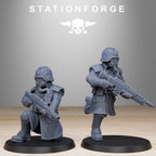 GrimGuard Militants from StationForge/10 Miniatures +Gratis Bases