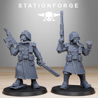GrimGuard Militants from StationForge/10 Miniatures +Gratis Bases