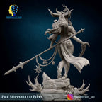 Great Demon of Hedonism / Game scale & 120mm scale from MeshBrainLab/Wargame Miniature+ Gratis Base