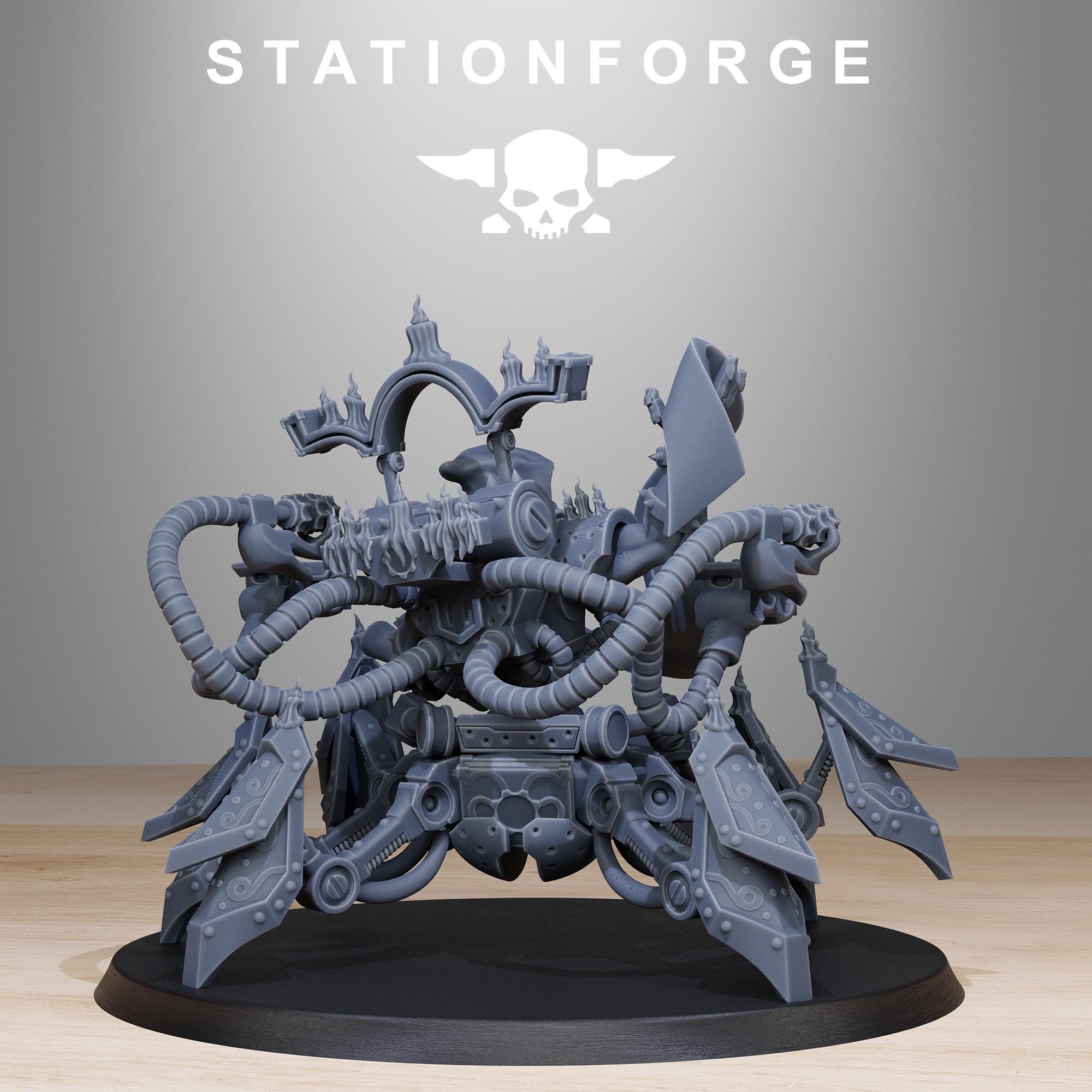 Scavenger Librarian from StationForge/ Miniature +Gratis Base