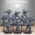 Tarion Assault Squad from StationForge/10 Miniatures +Gratis Bases