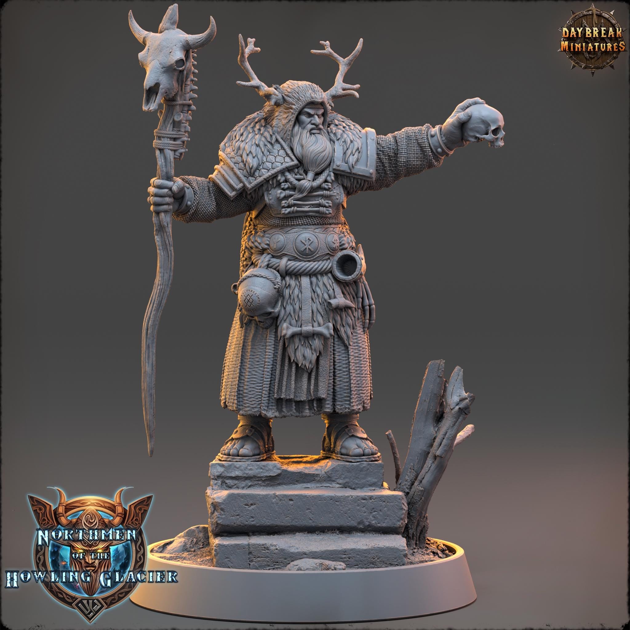 Lokur of the Dead from Daybreak Miniatures/Wargame Miniature+ Base