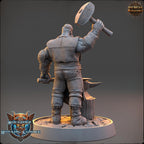 Varg Firebrand from Daybreak Miniatures/Wargame Miniature+ Base