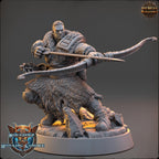 Hegar Manhunter from Daybreak Miniatures/Wargame Miniature+ Base