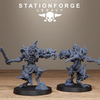 Rotfang Infantry from StationForgeLegacy/10 Miniatures +Gratis Bases