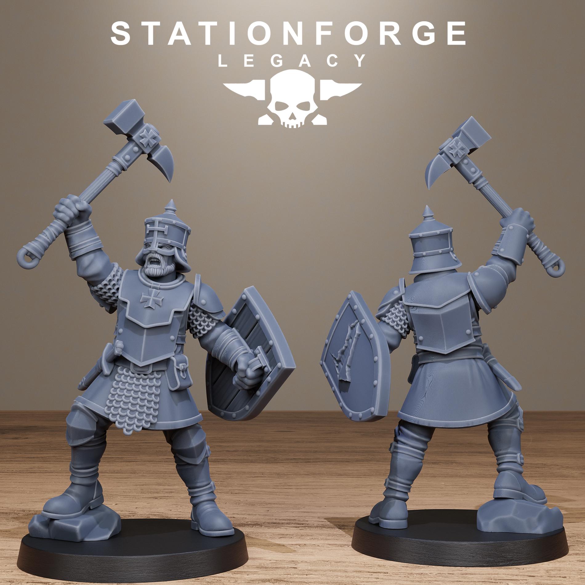 Thorncrest Infantry from StationForgeLegacy/10 Miniatures +Gratis Bases