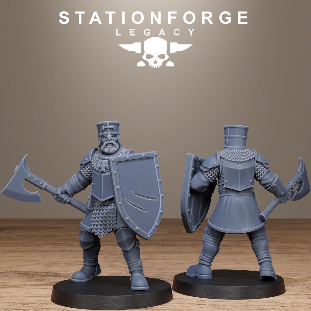 Thorncrest Infantry from StationForgeLegacy/10 Miniatures +Gratis Bases
