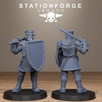 Thorncrest Infantry from StationForgeLegacy/10 Miniatures +Gratis Bases