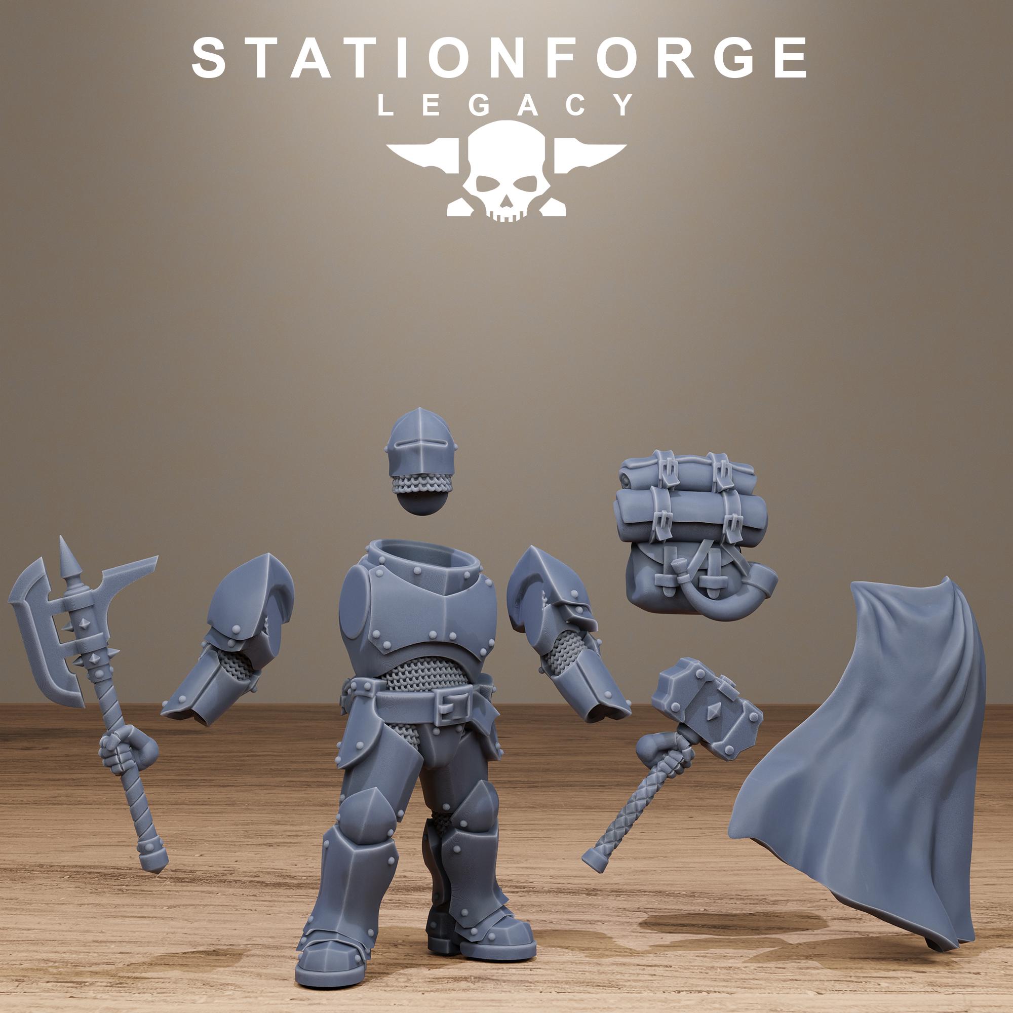 Solaris Infantry from StationForgeLegacy/10 Miniatures +Gratis Bases