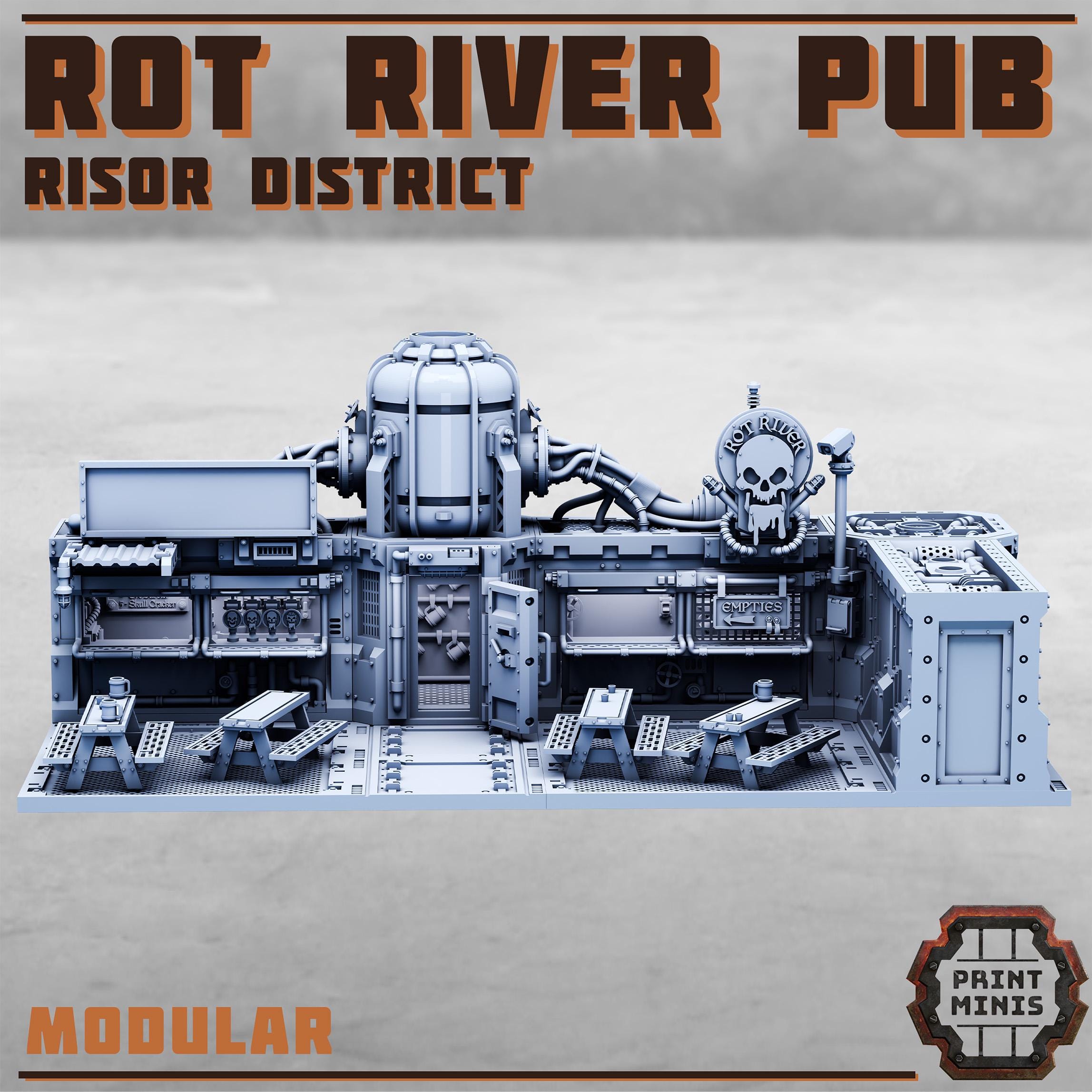 Rot River Pub - Risor District full Set from PrintMinis