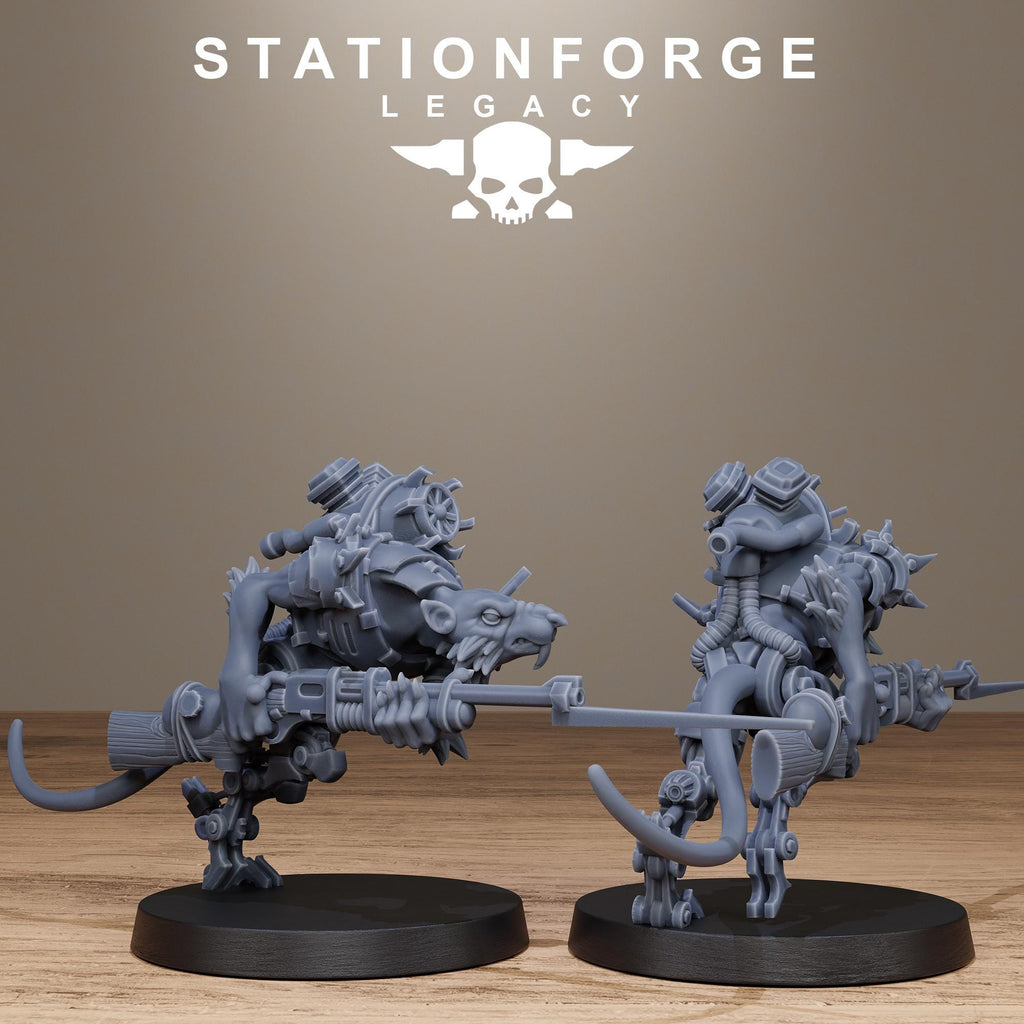 Rotfang Infantry from StationForgeLegacy/10 Miniatures +Gratis Bases