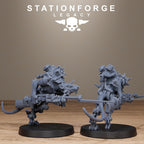 Rotfang Infantry from StationForgeLegacy/10 Miniatures +Gratis Bases