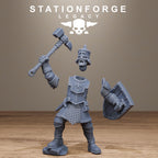 Thorncrest Infantry from StationForgeLegacy/10 Miniatures +Gratis Bases