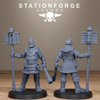 Thorncrest Infantry from StationForgeLegacy/10 Miniatures +Gratis Bases