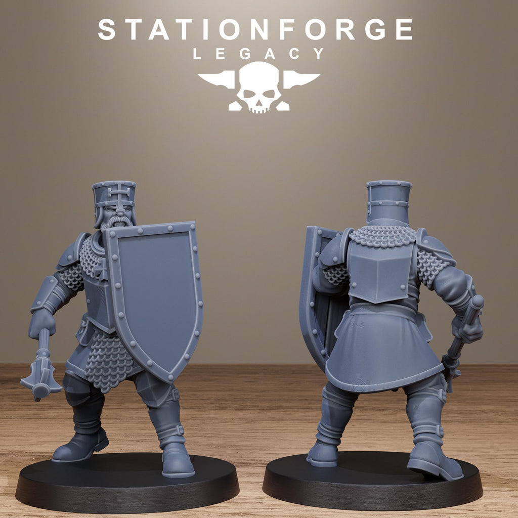 Thorncrest Infantry from StationForgeLegacy/10 Miniatures +Gratis Bases