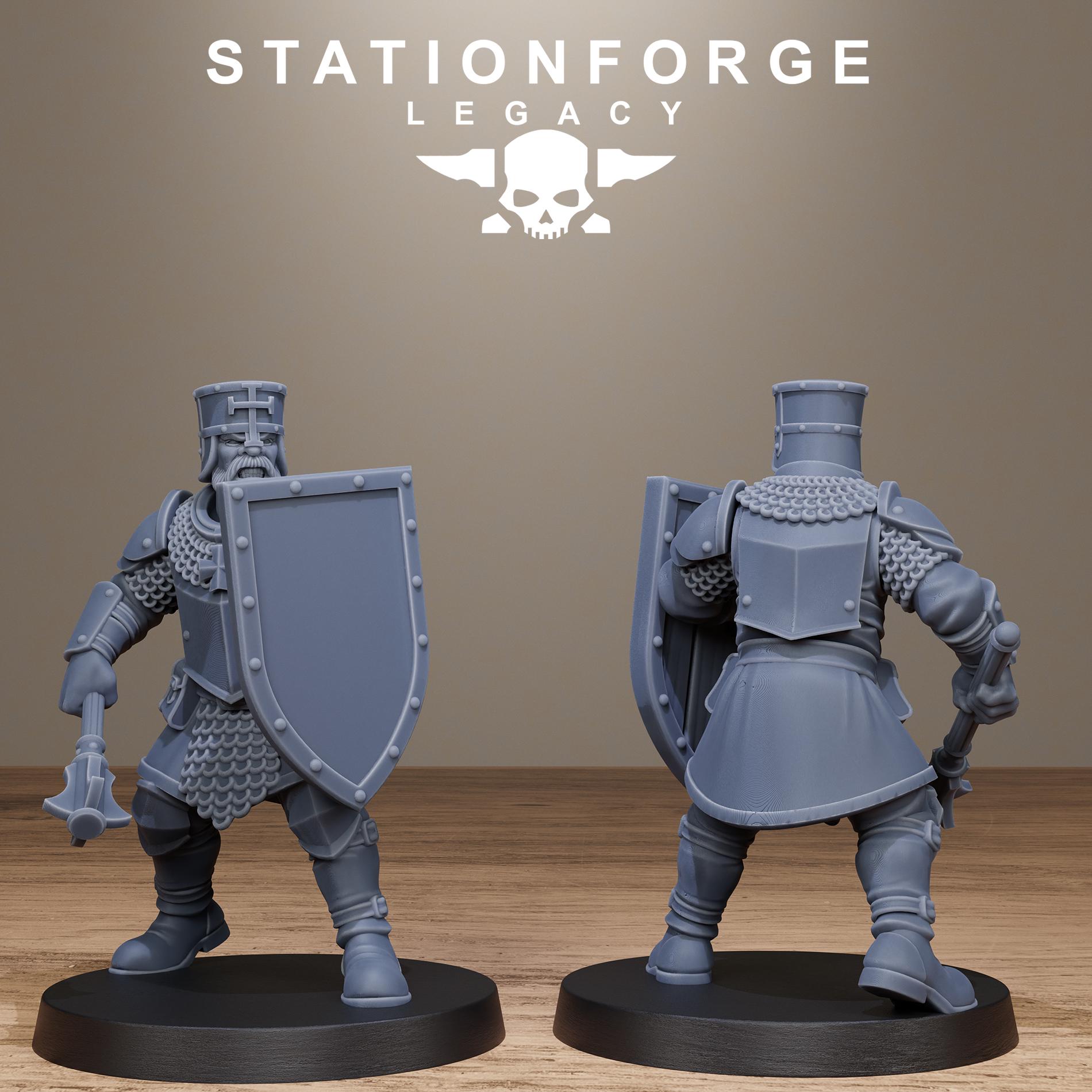 Thorncrest Infantry from StationForgeLegacy/10 Miniatures +Gratis Bases