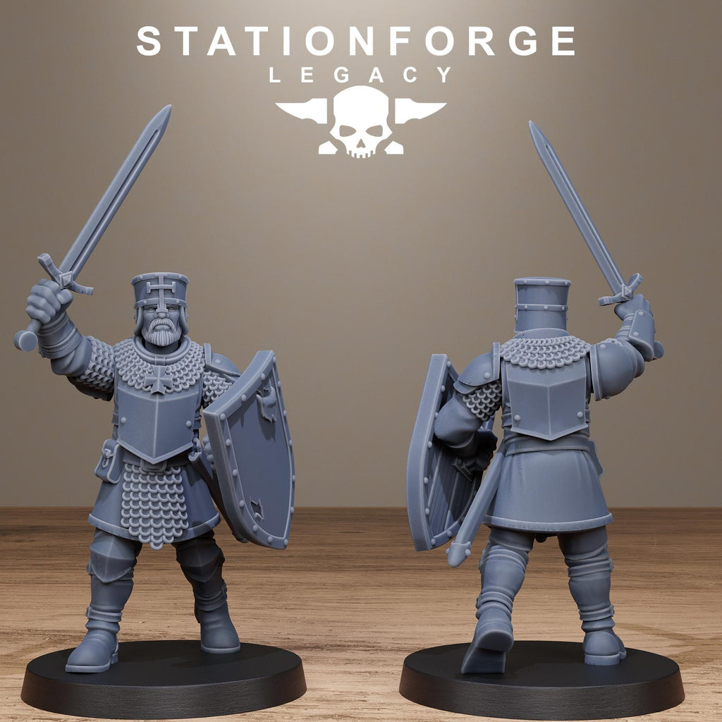 Thorncrest Infantry from StationForgeLegacy/10 Miniatures +Gratis Bases