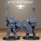 Solaris Infantry from StationForgeLegacy/10 Miniatures +Gratis Bases