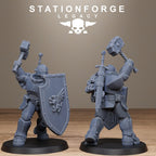 Solaris Infantry from StationForgeLegacy/10 Miniatures +Gratis Bases