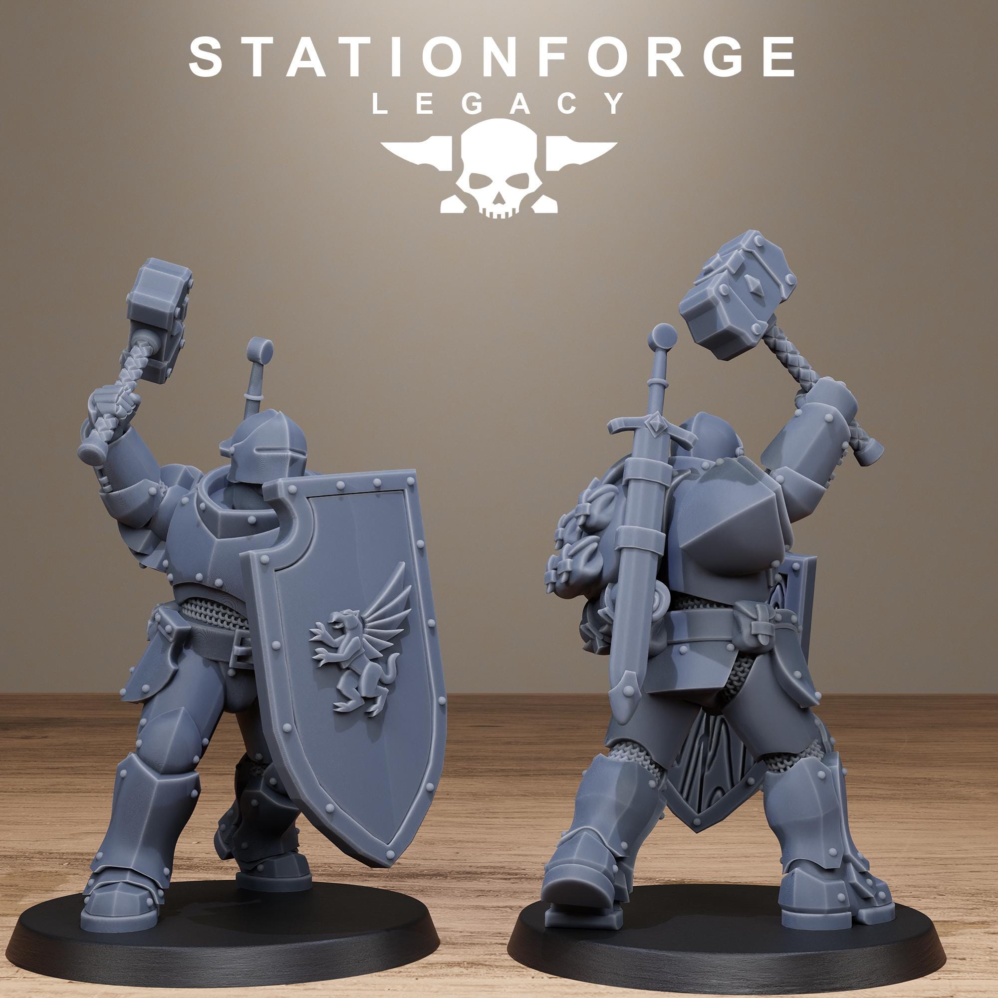 Solaris Infantry from StationForgeLegacy/10 Miniatures +Gratis Bases