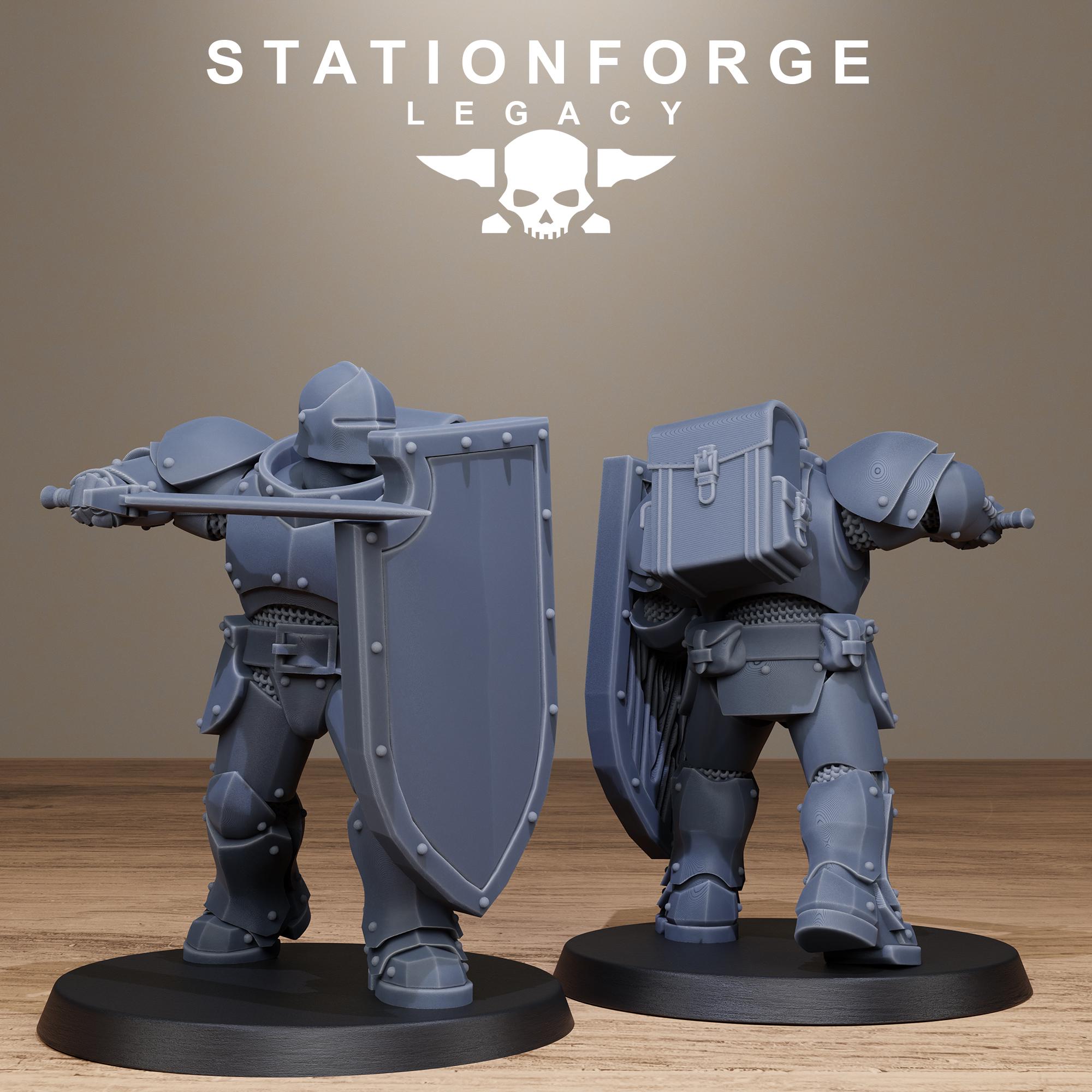 Solaris Infantry from StationForgeLegacy/10 Miniatures +Gratis Bases