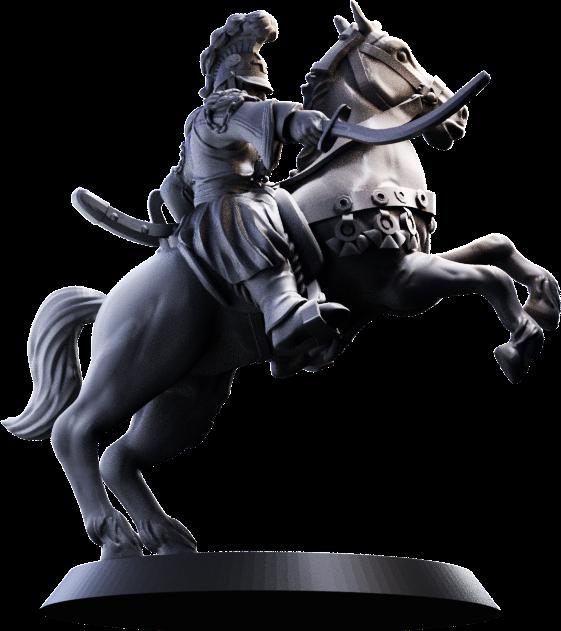 Theodoros Kolokotronis from Across the Realms, Wargame Miniature+ Gratis Base