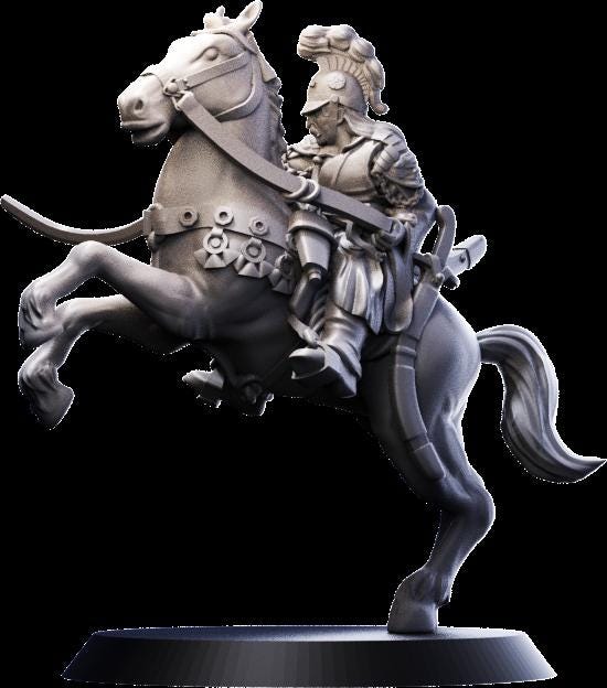 Theodoros Kolokotronis from Across the Realms, Wargame Miniature+ Gratis Base