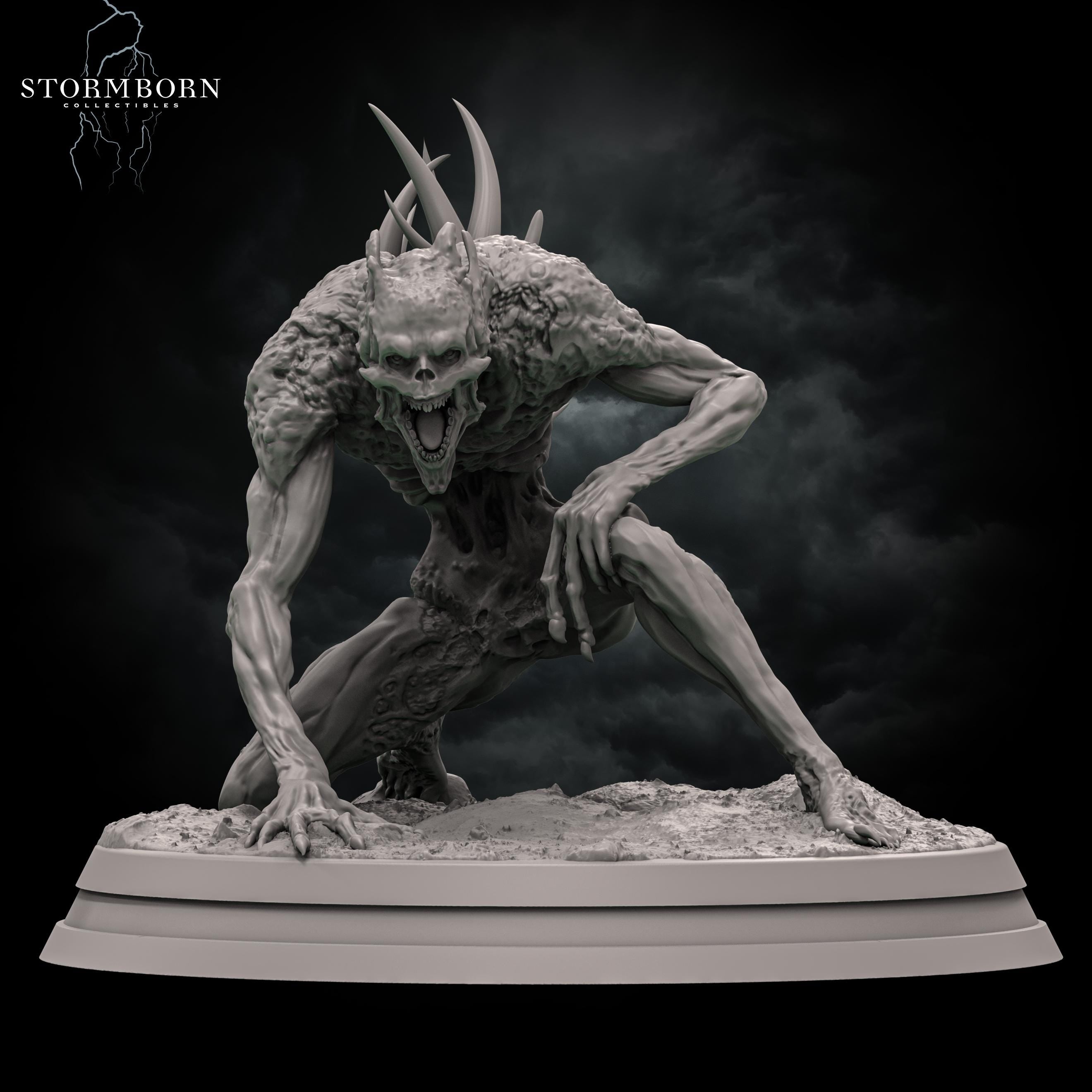 Carrion Ghouls from Stormborn Collectibles, 3 Wargame Miniature+ Gratis Bases