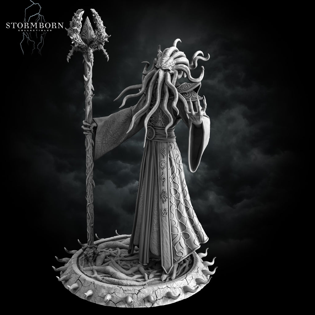 Mind Flayer from Stormborn Collectibles, Wargame Miniature+ Gratis Base