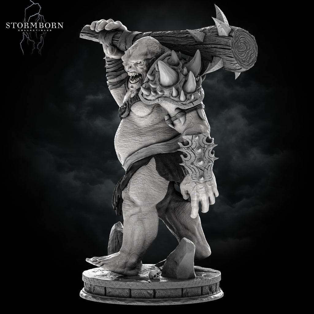 Mountain Troll from Stormborn Collectibles, Wargame Miniature+ Base