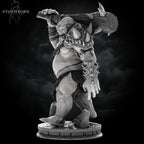 Mountain Troll from Stormborn Collectibles, Wargame Miniature+ Base