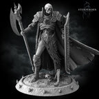 Skeleton Commander from Stormborn Collectibles, Wargame Miniature+ Gratis Base