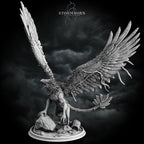 Corrupted Forest Gryphon from Stormborn Collectibles, Wargame Miniature+ Base