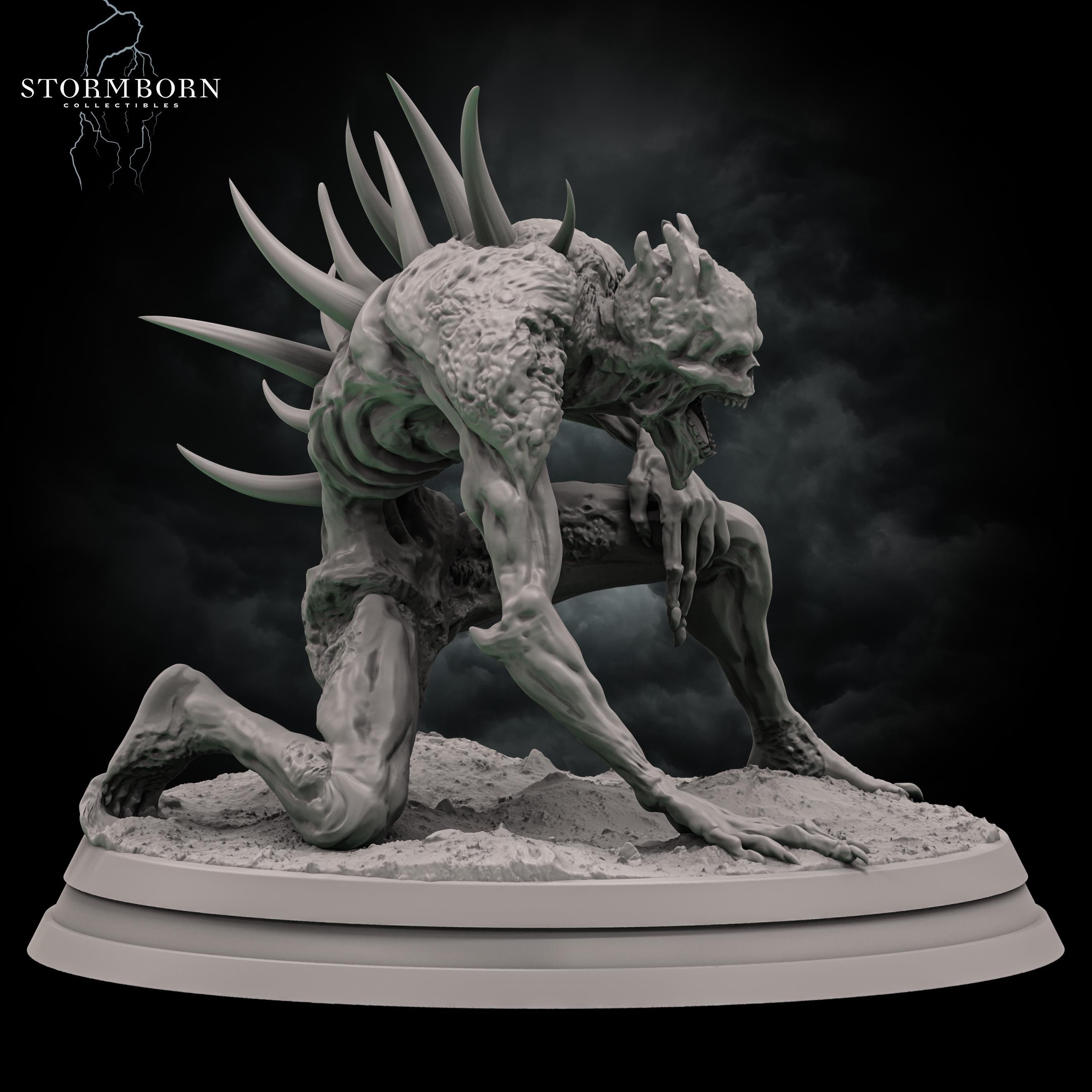 Carrion Ghouls from Stormborn Collectibles, 3 Wargame Miniature+ Gratis Bases
