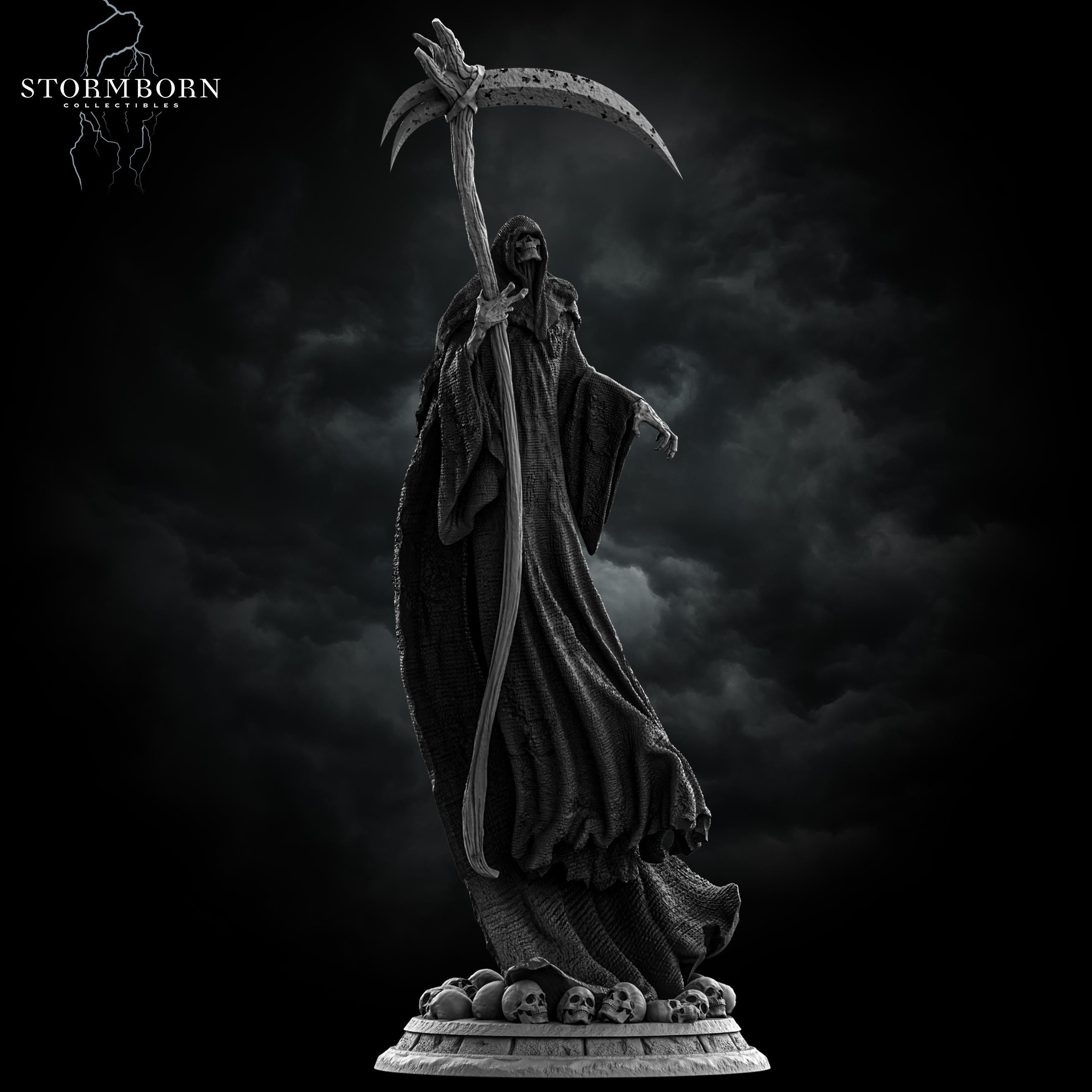 Death from Stormborn Collectibles, Wargame Miniature+ Gratis Base