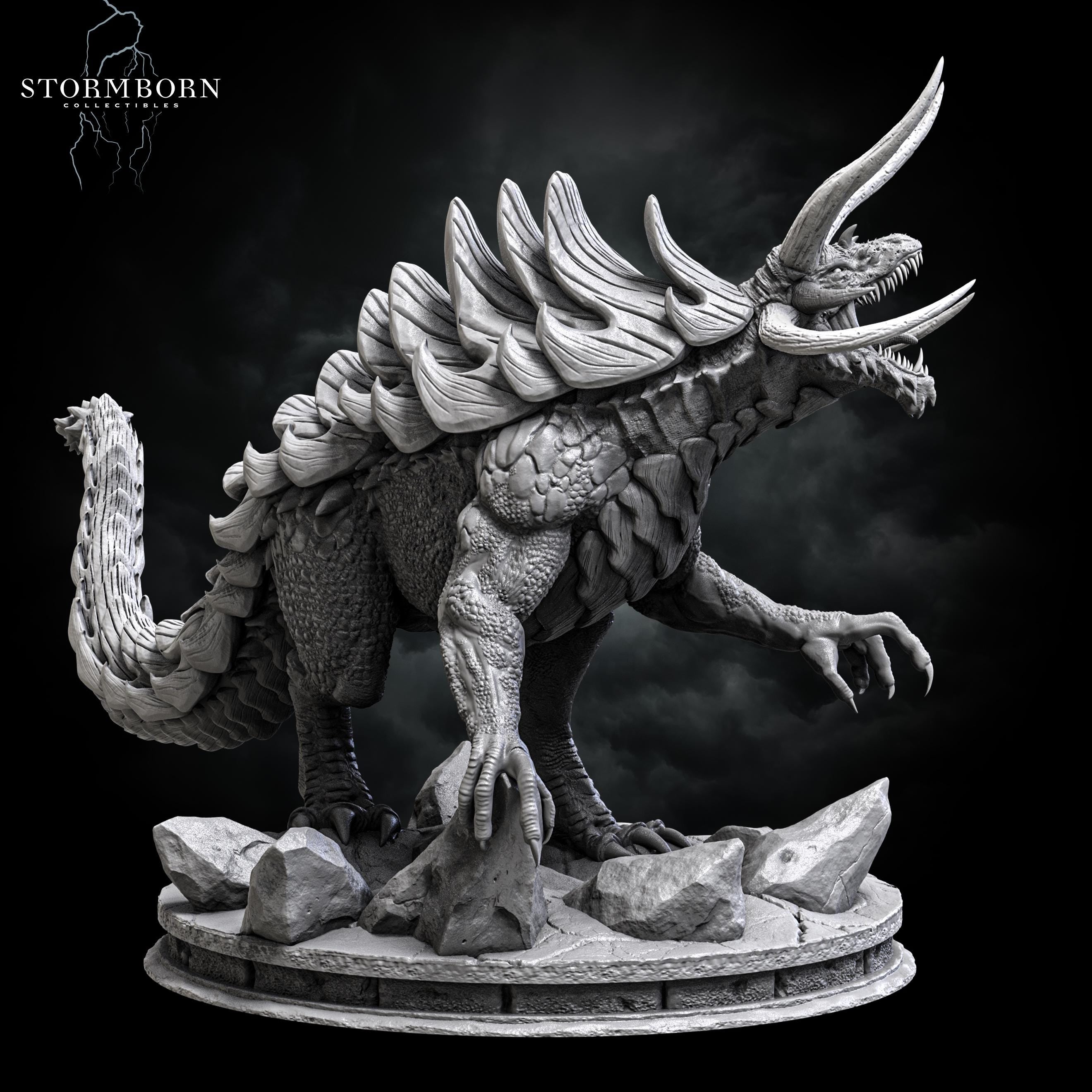 Tarrasque from Stormborn Collectibles, Wargame Miniature+ Base