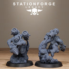Ironvale Skyreapers from StationForgeLegacy/10 Miniatures +Gratis Bases